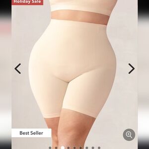 Shapermint Essentials High-Waisted Shaper Shorts - Cream